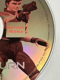 ***Vintage Virtua Cop (Sega Saturn, 1995) T For Teen "Not For Resale" On Disc***