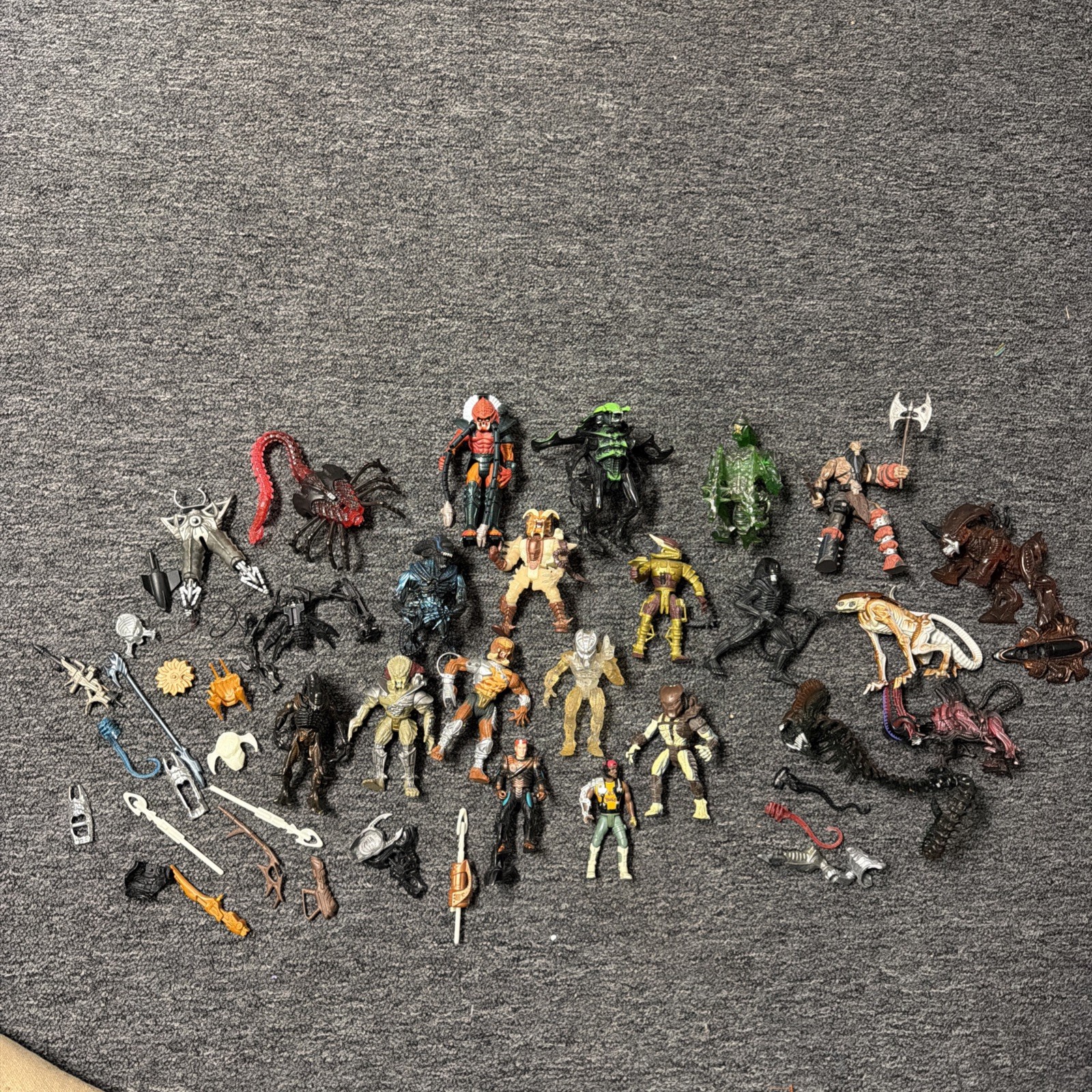 Predator 90s Action Figure Lot 25 Plus Accessory’s! Spawn Rare Collectibles Toy