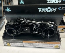 Disney Parks Tron Lightcycle Color-Changing Die-Cast Vehicle Toy NIB