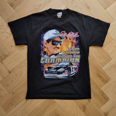 VTG 2000 NASCAR Dale Earnhardt 3 Double Sided 7 Time Winston Cup Champion Tee L