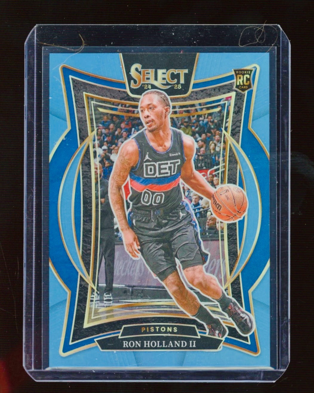 2024-25 Panini Select - Concourse Ron Holland II #74 Light Blue Prizm /299 (RC)