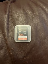 SanDisc Extreme Pro 128 GB 200 V30 -MB Per Second SD Memory Card