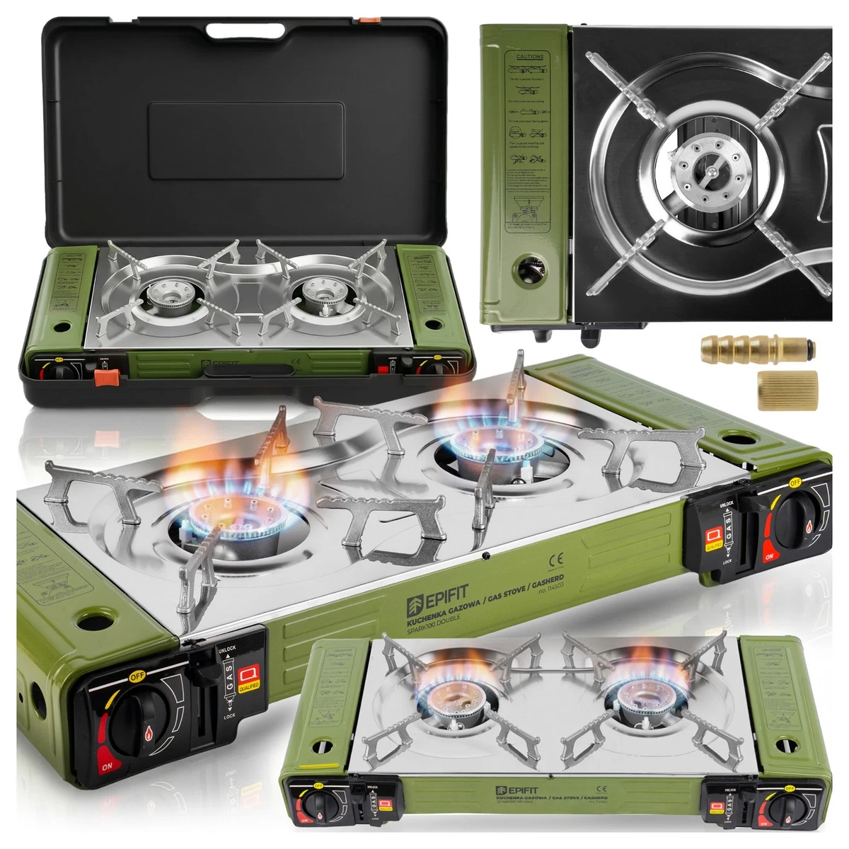 Réchaud camping - Équipement caravaning