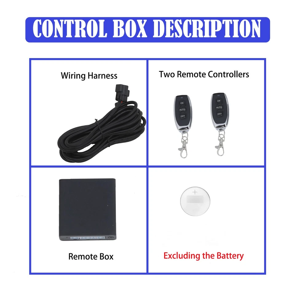 Universal Electronic Valved Exhaust Muffler 2.5"Single In/Out w/Valve Controller - Image 4 of 4