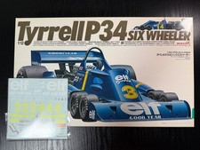 TAMIYA 1/12 TYRELL P34 F1 avec décalcomanies NOUVELLES de Jpn
