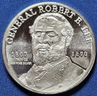 A Robert E Lee Deo Vindice Confederate States of America CSA 1 Ozt .999 silver