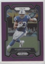2023 Panini Prizm Purple Prizm 91/125 Kylen Granson #128 0y2q