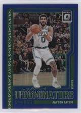 2023 Panini Donruss Optic Elite Dominators Blue Prizm 22/49 Jayson Tatum #3 0jm6