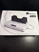 Makeasy TB-600 White Corded Thermal Binding Machine With User Manual