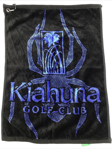 Kiahuna Golf Club Q1 Hydrosilk Golf Towel 100% Recycled Pine Koloa Hawaii