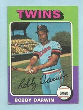 1975 Topps Baseball Bobby Darwin #346 Atlanta Braves EX