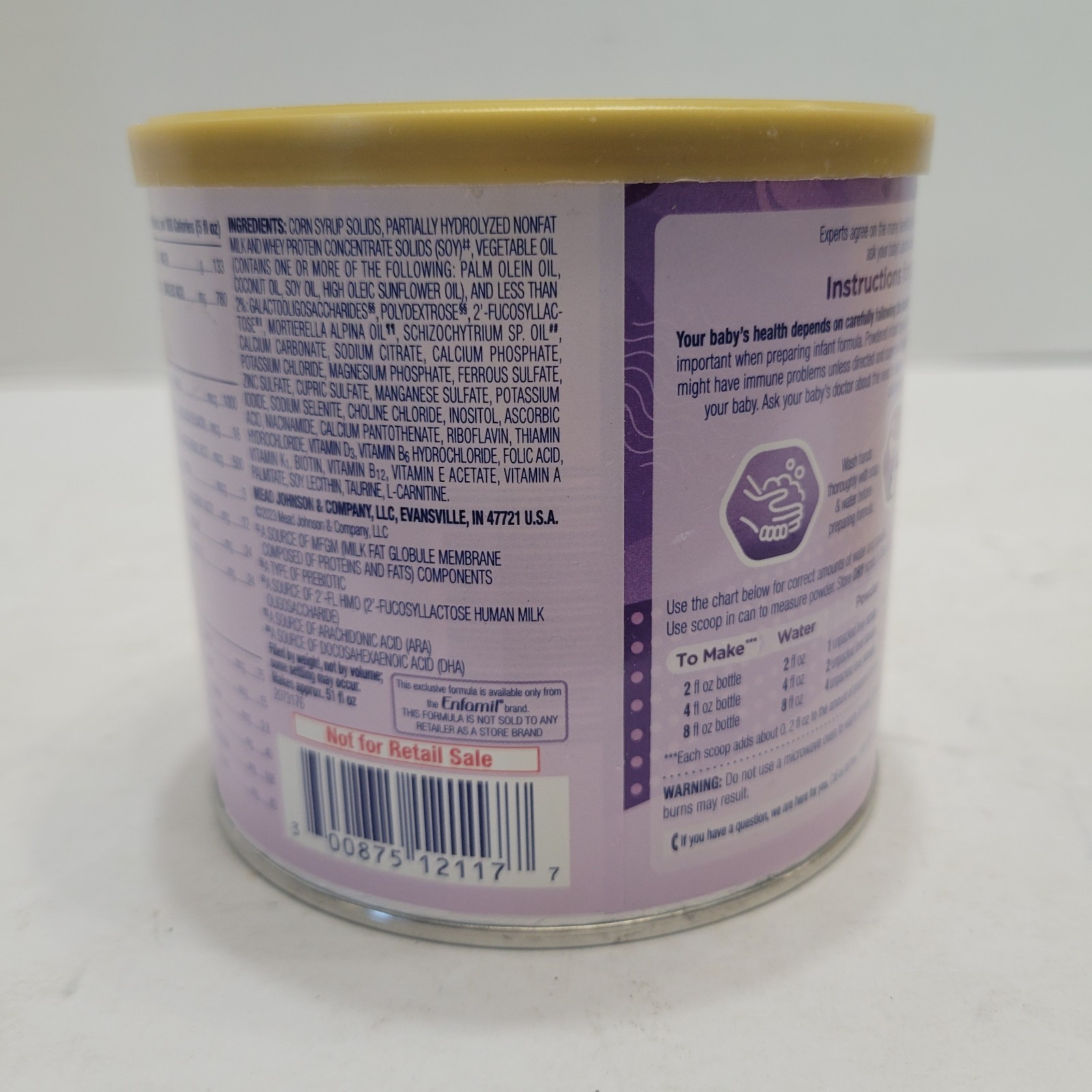 Enfanil Neuro Pro Gentlease One Can of 7.2 oz Powder Exp 09/2026