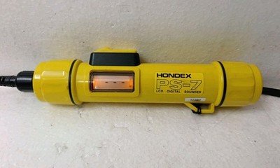 HONDEX PS-7FL Handheld Portable Ultrasonic Depth Sounder Scuba Gauge With Cable 