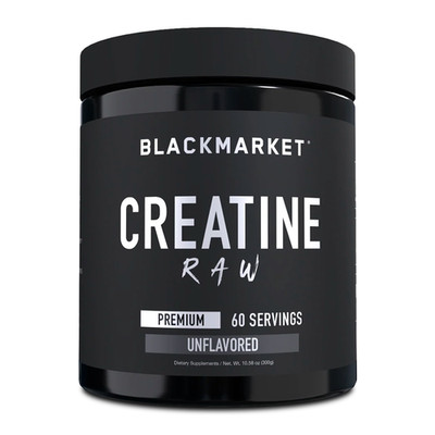 BlackMarket Labs - Micronized Creatine Monohydrate Powder-Unflavored-60 Servings