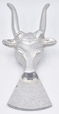 Vintage Ricardo Metal Bull Boot Jack Puller Scraper Cast Aluminum Cowboy Steer