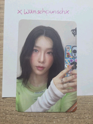 [Kpop K-Pop] Taeyeon SNSD Girls Generation To X Photocard