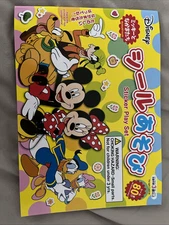 Daiso Disney Sticker Play Set Mickey and Friends Characters Seal 80 Sheet New