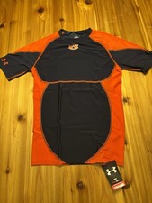 Auburn Tigers Football Team Issued Under Armour Heat Gear Shirt XL - NWT