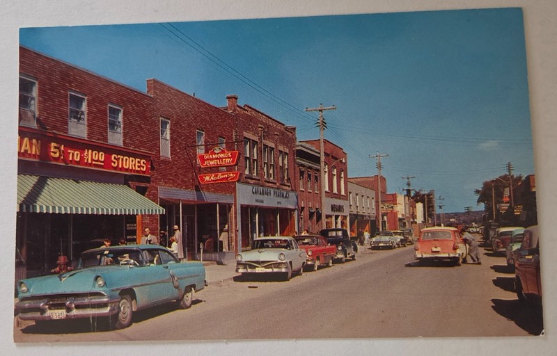 Main Street, Blind River, Ontario, Canada 