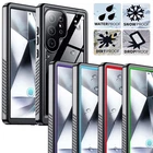 For Samsung Galaxy S24 Ultra S24+ Plus S24 5G Case Waterproof Shockproof Cover