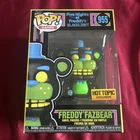 Funko Pop Games 955 Five Nights at Freddy's Black Light Freddy Fazbear Hot Topic