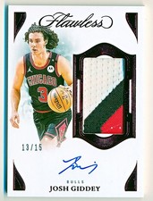 2024-25 Flawless Josh Giddey RPA Vertical Ruby Patch Auto #VPA-JGB (13/15)