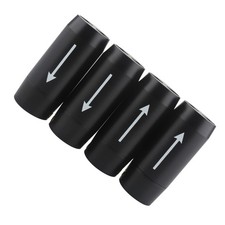 4Pcs Aluminium HiFi Speaker Pants Y Splitter for RCA Bi-Wire Cable Cord DIY new