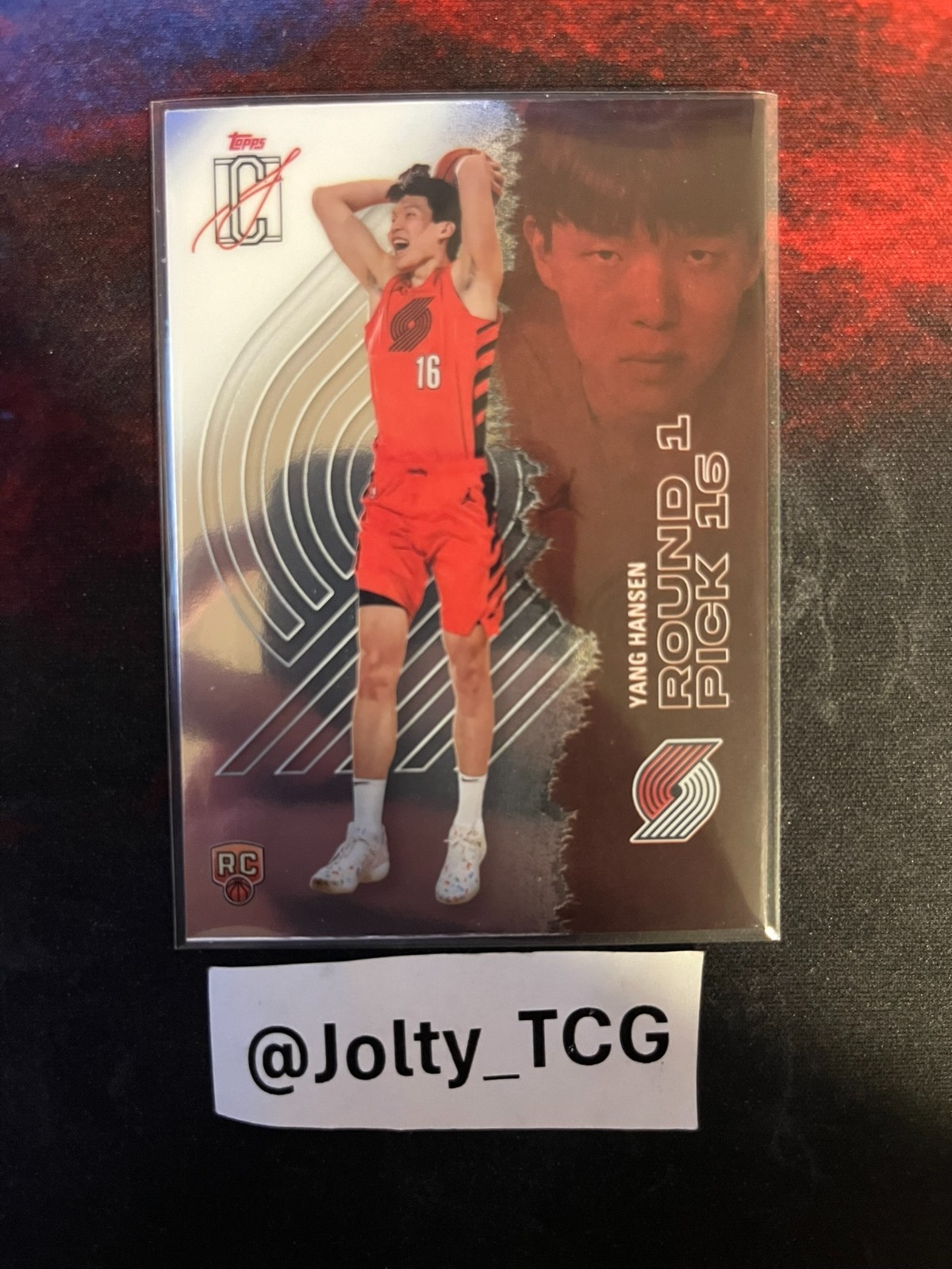 2025-26 Topps Signature Class - Chrome Yang Hansen #112 (RC)