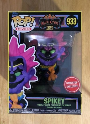 Funko Pop! Killer Klowns From Outer Space SPIKEY #933 GameStop Excl Blacklight