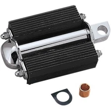 Drag Specialties DS-241049 Chrome & Rubber Bicycle Style Kicker Kick Start Pedal