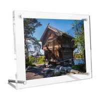Acryl Doppelseitiger Bilderrahmen A4, Uv-Schutz, 21 X 29.7 Cm Fotos, Ohne Rahmen