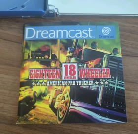 18 Wheeler American Pro Trucker Sega Dreamcast complete with manual