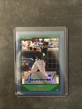 2007 Bowman Akinori Iwamura #231 Blue /500 Auto Rookie RC Japan Rays