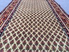 Rare Hand Knotted Vintage Badam Gul Mir Wool Area Rug 4.10 x 2.11 Ft — photo 5