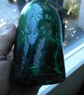 c1849-50 Gold Rush antique soda bottle dug SACTO CA ~ GATCHELL CHARLESTON, S.C. — photo 4