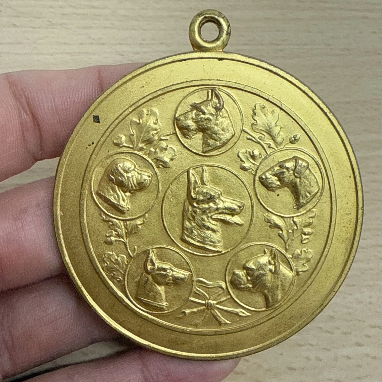 Médaille Canine Chiens F.C.F Graveur B H Mayer Pforzheim