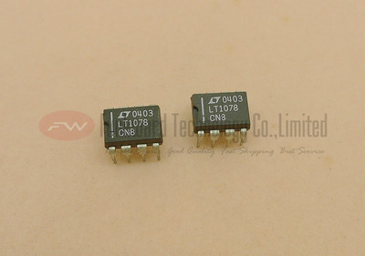 Linear LT1078CN8 Dual GP Operational Amplifier PDIP8 x 10PCS NEW