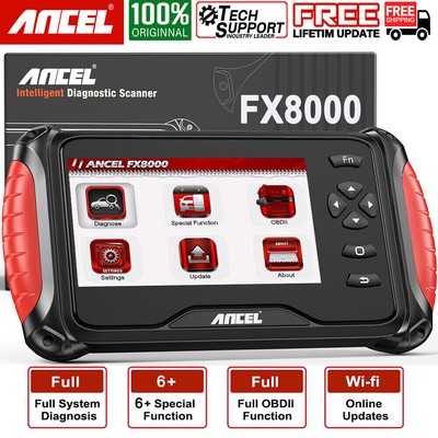 ANCEL OBD2 Diagnosegerät FX8000,Diagnosegerät Auto für All System KFZ Scanner