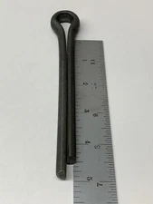1/4" x 3-1/2 Cotter Pins Locking Split Pins Steel Plain USA 1/4x3.5 (100 pieces)