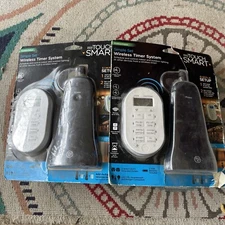 2 myTouchSmart Wireless Programmable Outdoor / Indoor Digital Timers  Remote New