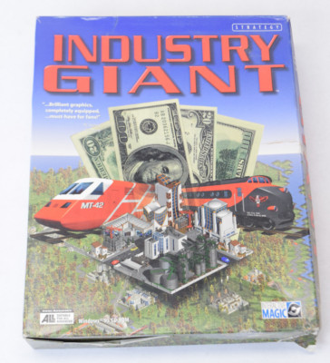Industry Giant Interactive Magic Big Box IBM PC Windows Game