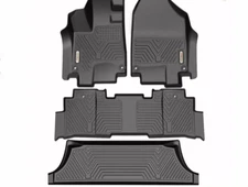 Floor Mats For 2018-2025 Honda Odyssey 3 Row 4PCS 3D TPE Floor Liner All Weather