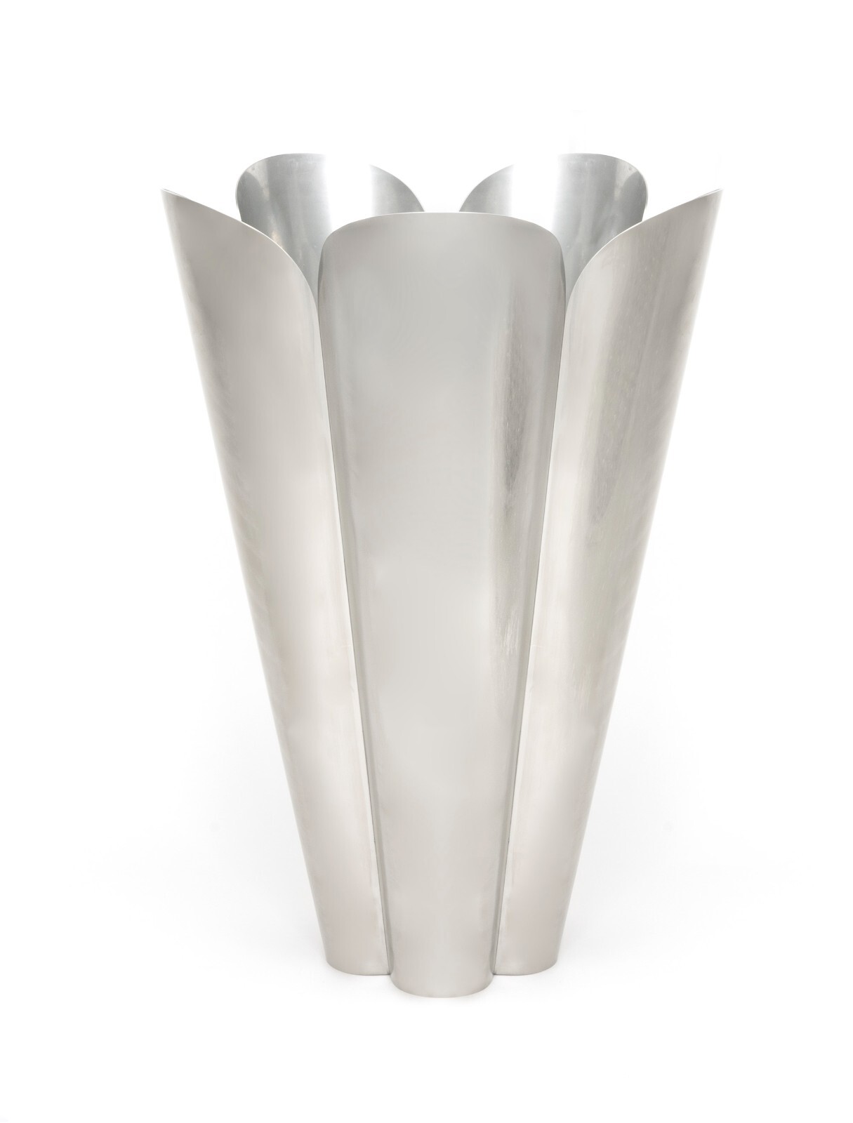 From The Anvil 51319 Satin Marine SS (316) 40cm Flora Pot (Drainage holes)