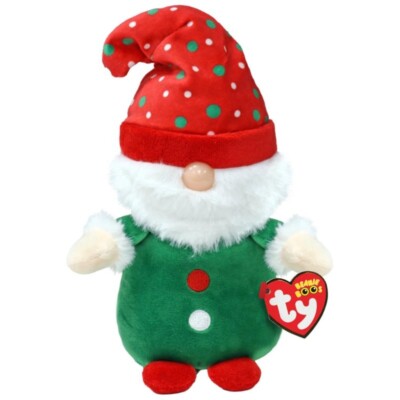 Ty Glubschi´s Beanie Boo´s  Gnom Weihnachtszwerg Gnolan reg. ca. 15 cm XMAS 2023