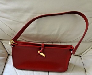 longchamp bag red leather
