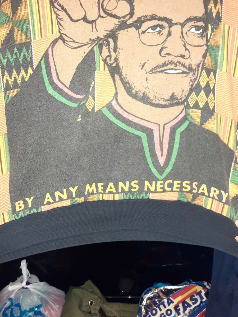 80s90s ビンテージ マルコムX Malcolm X スウェット アメリカ製 90s MALCOLM X スウェット トレーナー XXL 黒 マルコムX - メルカリ