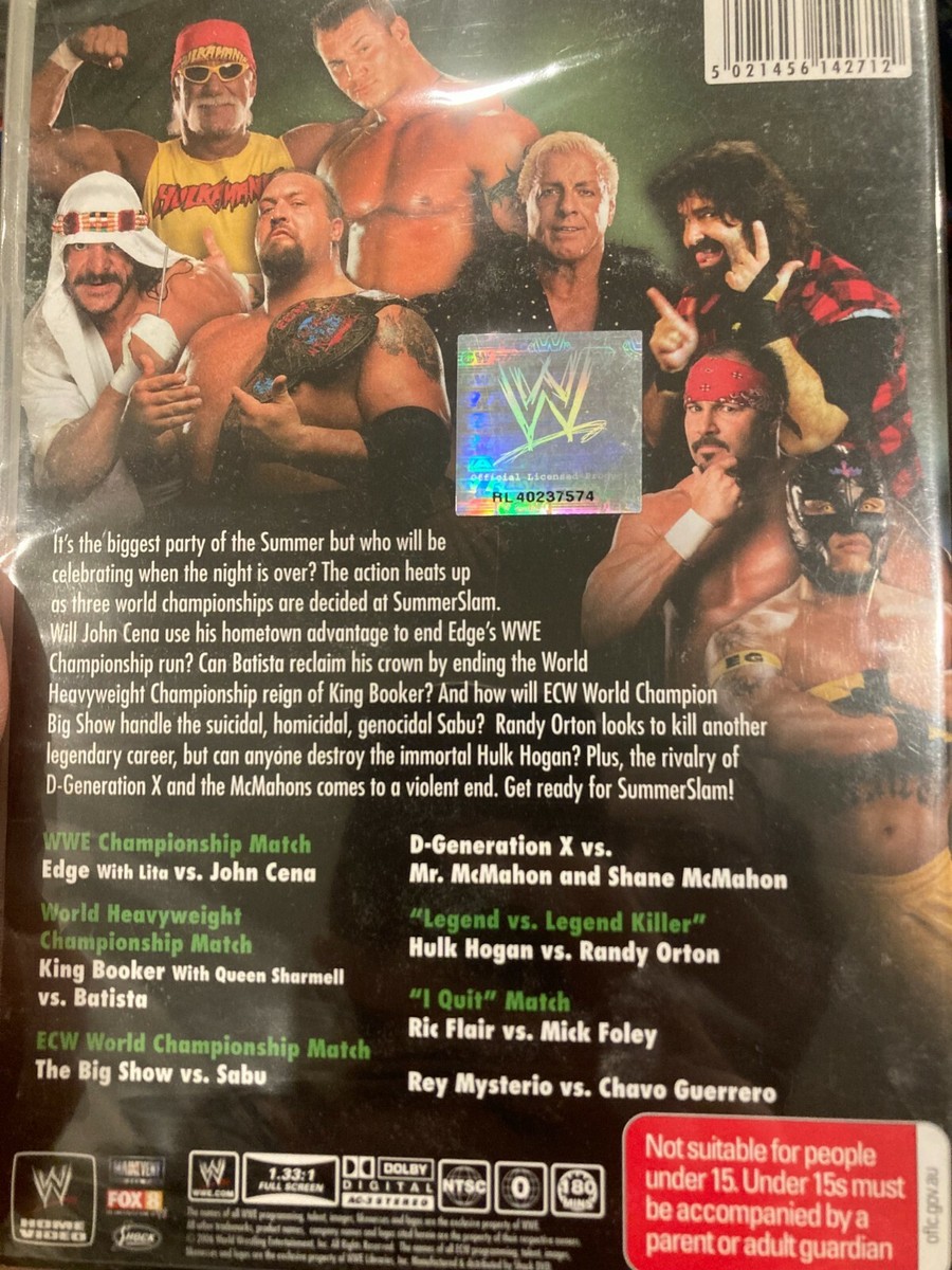 WWE-Summerslam 2006 (DVD) for sale online | eBay