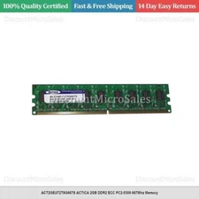 ACT2GEU72T8G667S ACTICA 2GB DDR2 ECC PC2-5300 667Mhz Memory