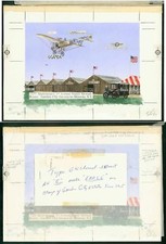 Uganda 1987 75th Anniv. US Airmail Bleriot "Dragonfly"!