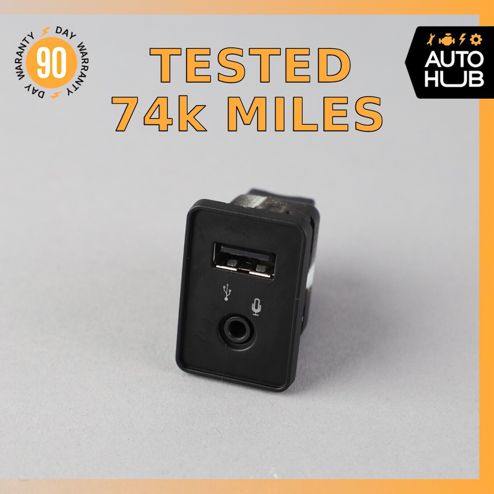 09-13 Maserati Quattroporte Center Console AUX USB Connect Module Unit OEM 74k